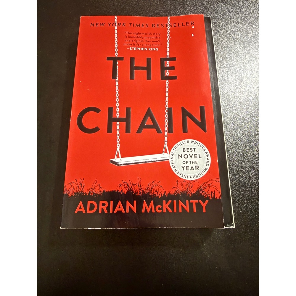 The Chain by Adrian McKinty Paperback Novel Psychological Thriller